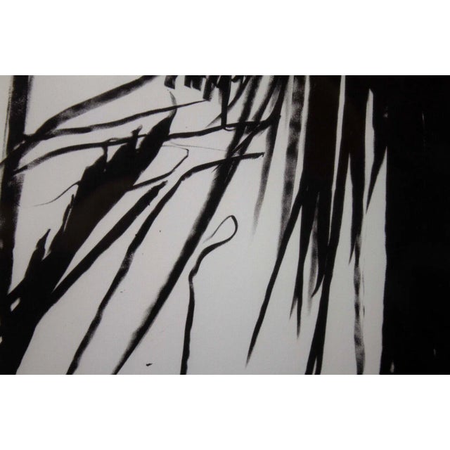 1971 The Patriarch Signed Modern Lithograph on Paper 87/160 Framed by Leonard Baskin For Sale - Image 9 of 11