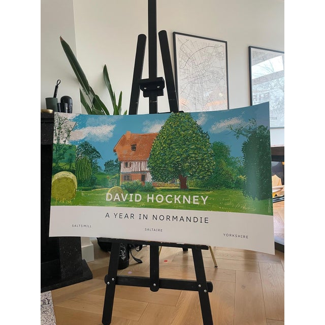 Chartreuse David Hockney, A Year in Normandie (Detail), 2020-2021, Print For Sale - Image 8 of 9