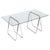 Italian Tubular Chromed Steel Trestles, 1970s, Set of 2 For Sale - Image 18 of 18