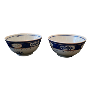 18th Century Antique Chinese Porcelain Bowls- Set of 2