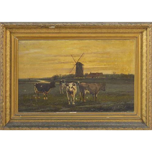 European School Artist, Landscape, Oil on Canvas For Sale