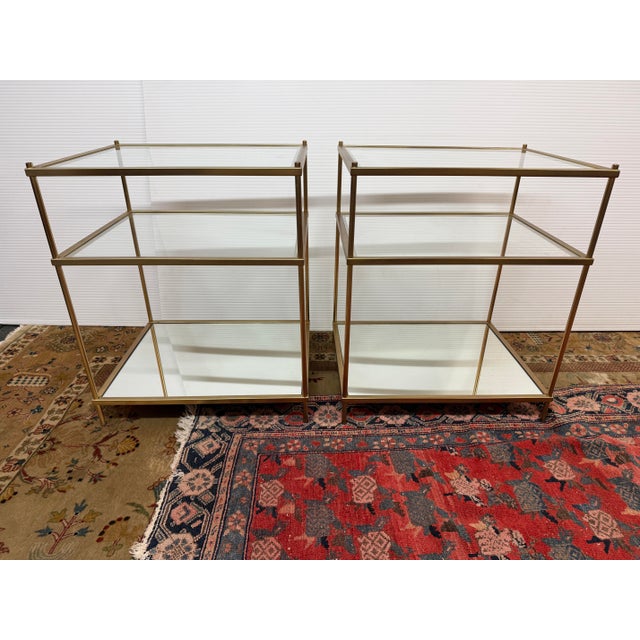 West Elm West Elm Terrace Bath Shelves, Pair For Sale - Image 4 of 12