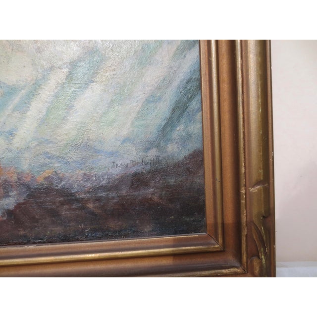 Jean Deaville 1934 Painting Study for "Le Paradis Terrestre" For Sale - Image 9 of 9
