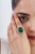Not Yet Made - Made To Order VRJewels 18.05 Ct Emerald & 2.72 Ct Diamond 14k Yellow Gold Statement Ring Size 5.5 For Sale - Image 5 of 18