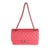 Pink Dark Pink Quilted Caviar Medium Classic Double Flap Bag For Sale - Image 8 of 8