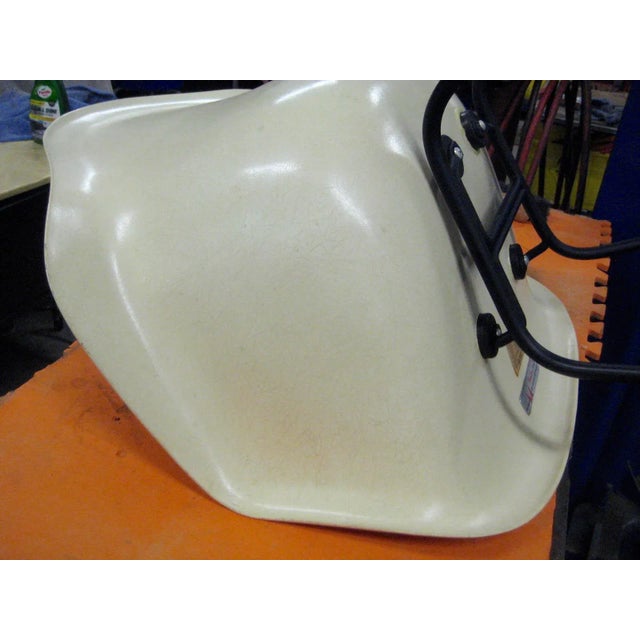 Eames for Herman Miller Early Pair 1956 Shell Chairs Labeled For Sale - Image 6 of 11