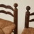 Wood 1960s Charles Dudouyt Brutalist Low Fireside Chairs, Oak and Rush, a Pair For Sale - Image 7 of 9