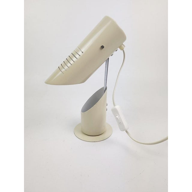 Beige Space Age Model SZV 11 Lamp from Szarvasi, Hungary, 1970s. For Sale - Image 8 of 14