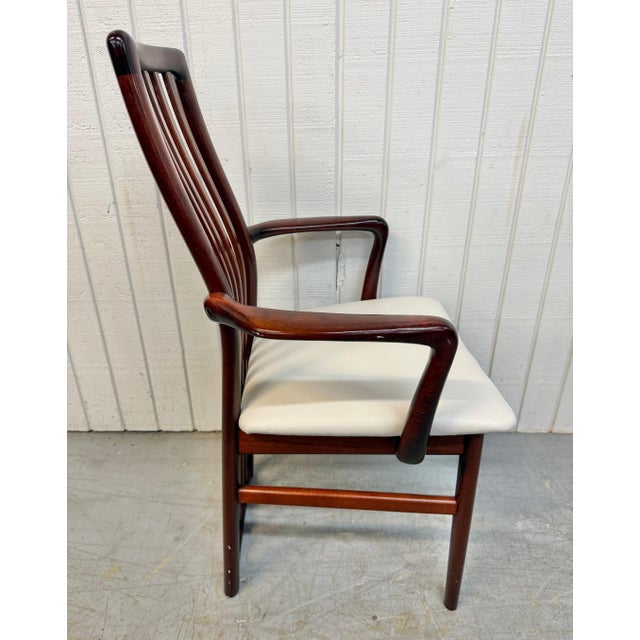 Wood Vintage Danish Modern Rosewood Dining Chairs - Set of 12 For Sale - Image 7 of 11