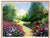 Contemporary Alex Perez (Chilean, 1946-), Garden in the Woods, Signed Serigraph, C. 1990 For Sale - Image 3 of 9