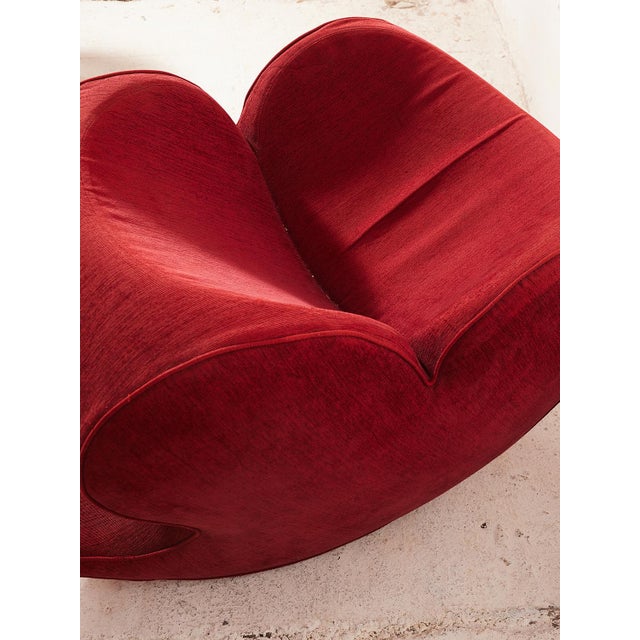 Metal Soft Heart Lounge Chair by Ron Arad for Moroso, Italy, 1990s For Sale - Image 7 of 8