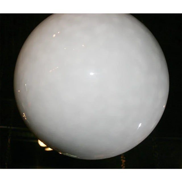 Modern 1960s Vintage Ball Ceiling Light For Sale - Image 3 of 4