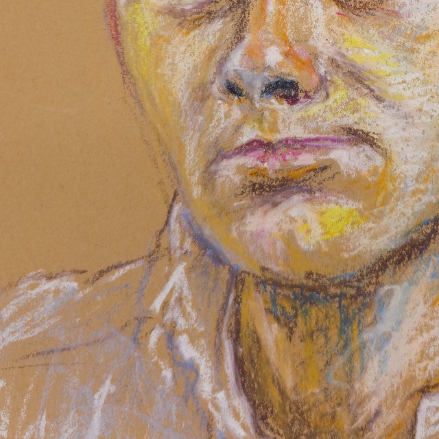 Portrait of a Young Blonde Man - Unknown, C. 1970s For Sale - Image 4 of 8