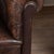 Pair of Vintage Brown Leather Chesterfield Club Chairs From Denmark For Sale - Image 9 of 14