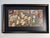 Vintage Framed Japanese Ukiyo-E Woodblock Style Triptych Prints - 3 Pieces For Sale In Seattle - Image 6 of 7