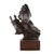 David Aronson, Bronze Sculpture Rabbi w Torah Judaica Figure American Boston Figural Modernist For Sale