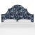 Classic curves wrapped in smooth upholstery, then accented with elegant ornamental nailheads, gives this Upholstered...