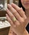Gemstone Natural Opal 0.90cts & Diamond 0.20cts Ring in 18k Gold For Sale - Image 7 of 8