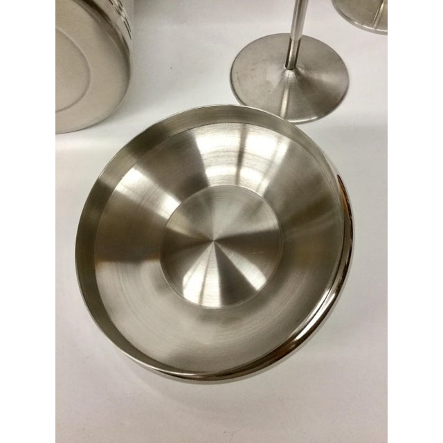 1960s Vintage Stainless Copco Martini Set - 3 Pieces For Sale - Image 9 of 11