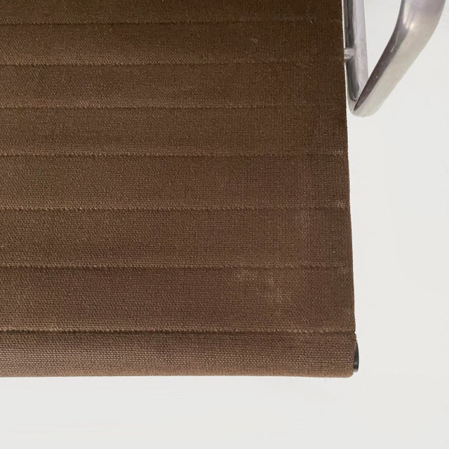 Italian Modern Fabric Office Chair by Charles and Ray Eames for ICF, 1970s, Set of 8 For Sale - Image 10 of 18