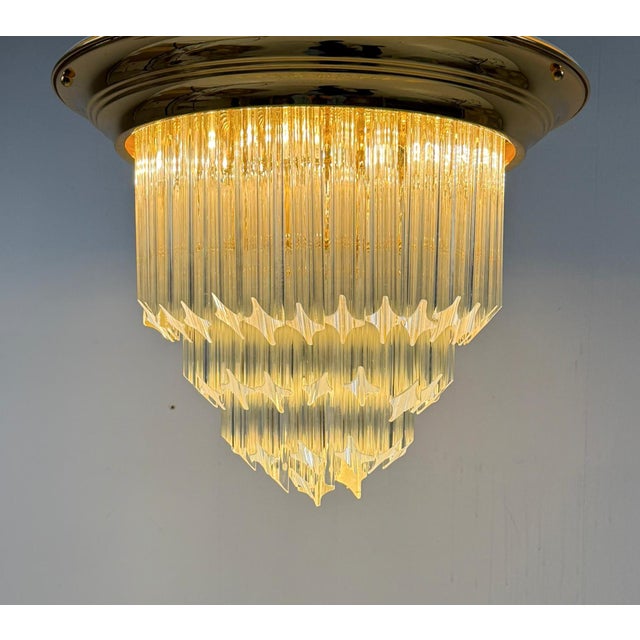 Asta Quadrilobo Ceiling Light in Murano Glass, Italy, 1960s For Sale - Image 4 of 18
