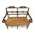 Early 19th Century “American Fancy” Faux Rosewood Paint-Decorated Sheraton Bench For Sale - Image 9 of 14