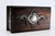 Wooden Jewelry Box with Silver Applications and Coat of Arms Letters on the Lid For Sale - Image 4 of 11