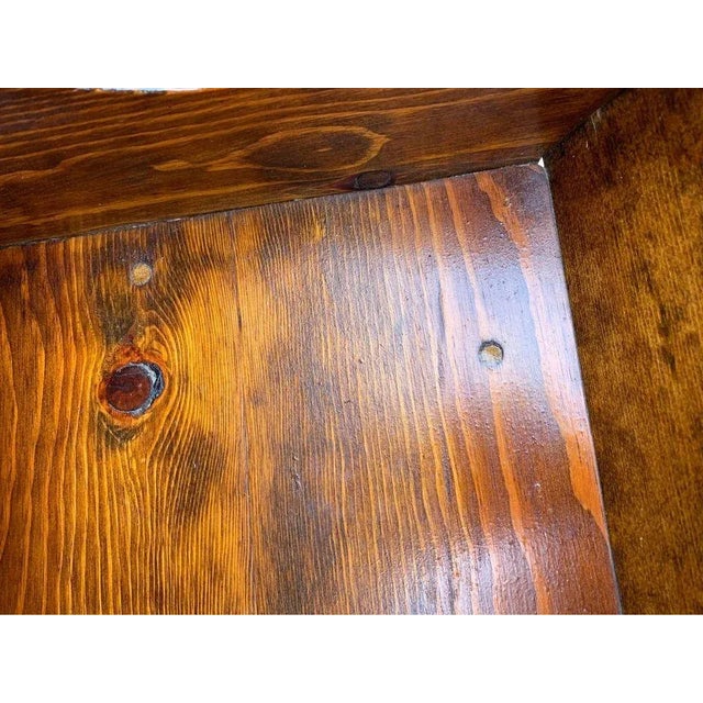 19th Century Antique Small Pine Dry Sink Cabinet For Sale In Washington DC - Image 6 of 12