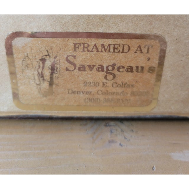 Signed Jessie E. Muntz (Great Britian, Active 1903-1924) Landscape Scene, Watercolor (Framed) For Sale - Image 12 of 12