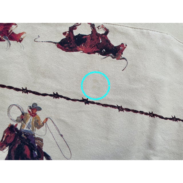 Vintage Cotton Western Table Runners - Set of 3 For Sale - Image 12 of 18