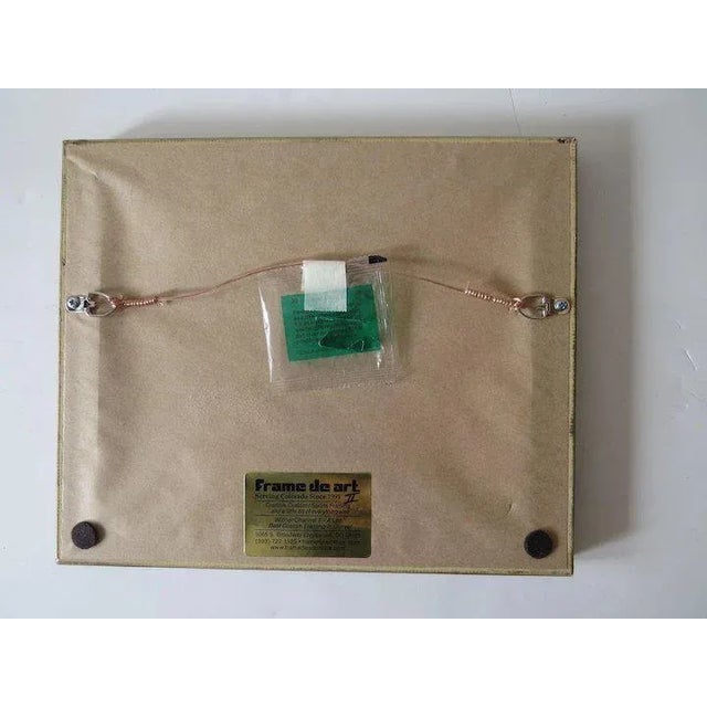 Small framed painting by Gregg Russell. Flowers in a vase. Measures site 7 3/4" by 9 1/2". B. 1977 Gregg Russell was born...