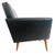 Mid-Century Danish Armchair in Black Skai, 1960s For Sale - Image 13 of 18