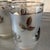 Mid-Century Modern Vintage Mid Century Modern Libbey Frosted Gorgeous Glass Silver Leaf Set of 4 Glass Tumblers For Sale - Image 3 of 11
