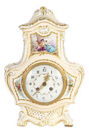 19th Century Porcelain Clock
