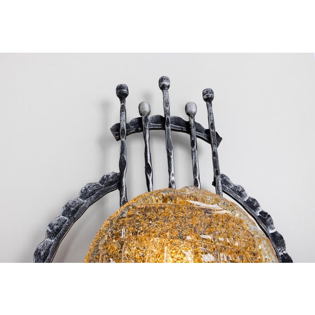 Mid-Century Murano Wall Sconce attributed to Tom Ahlström and Hans Ehrlich, 1960s For Sale - Image 9 of 14