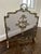 Late 20th Century Vintage French Rococo Style Brass Fireplace Screen With Lovebirds For Sale - Image 5 of 7