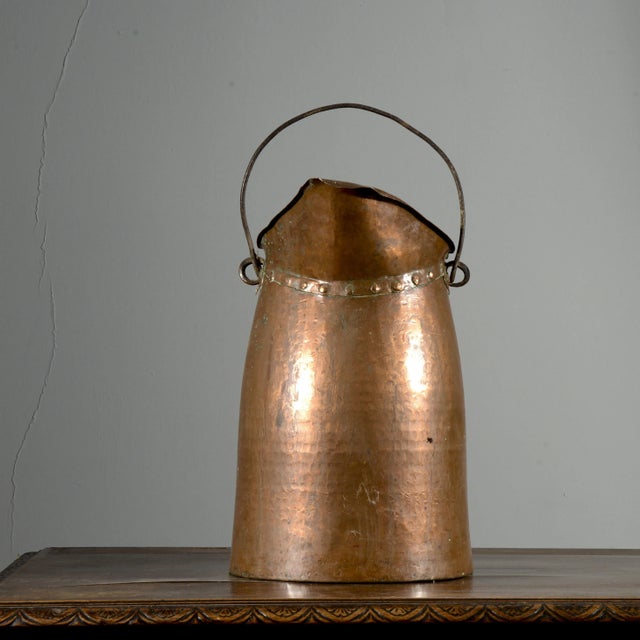 Vintage Italian Vase Container, 1950s For Sale - Image 3 of 9