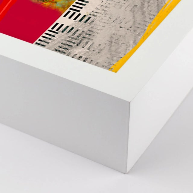 Baldessari & Condition Diptych by Jonathan Ryan Harvey, Art Print in White Frame, Large Overall Size: 30x40 Frame Color:...