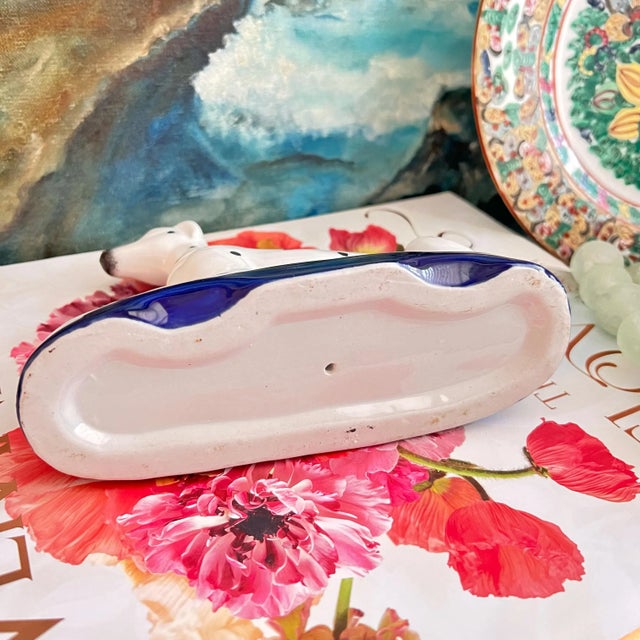 Staffordshire Style Dalmatian Figurines — a Pair For Sale - Image 10 of 11