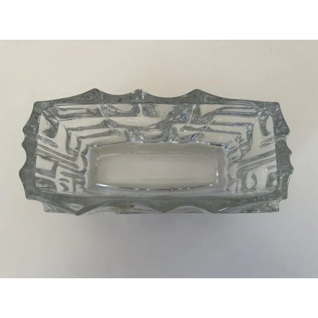 Vintage Modernist Vase in Crystal Shape, 1970s For Sale - Image 8 of 13