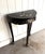 1960s-70s Black Asian Style Demilune Table For Sale - Image 4 of 6
