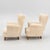 1940s Swedish Lounge Chairs Sheepskin Birch Pair For Sale - Image 6 of 7