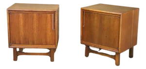 Mid 20th Century Cavalier Furniture Bedside Tables - 2 Pieces