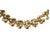 Heavy Solid 14K Gold Italian Vintage Ladies Necklace with integrated clasp. Necklace showcases a bold sculptural link...