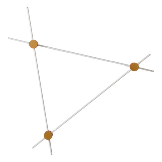 Eitie Triangle Wall Lamp by Tobia Scarpa for Cassina For Sale