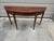 Council Federal Style Mahogany & Satinwood Demilune Console Table Sturdy and well made Well made with inlays on top and...