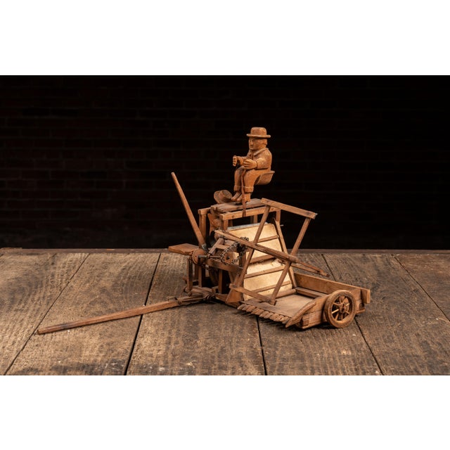 Antique Folk Art Whirligig Mechanical Figure For Sale - Image 4 of 10