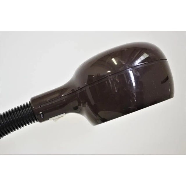 Brown Adjustable Table Lamp by Vico Magistretti, 1970s For Sale - Image 8 of 13