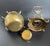 Brass Antique Ornate Brass Tilting Teapot With Stand and Warmer For Sale - Image 8 of 15