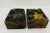 Antique Hand Painted Hanging Boxes - a Pair For Sale - Image 10 of 11